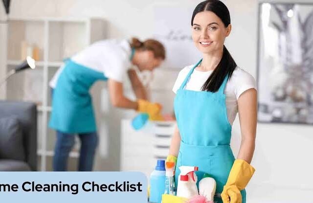 deep cleaning checklist