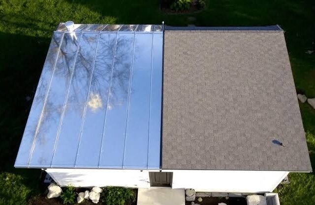 metal roof vs shingle roof